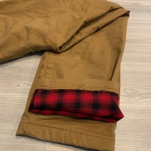Eddie Bauer Fleece Lined Boyfriend Pants